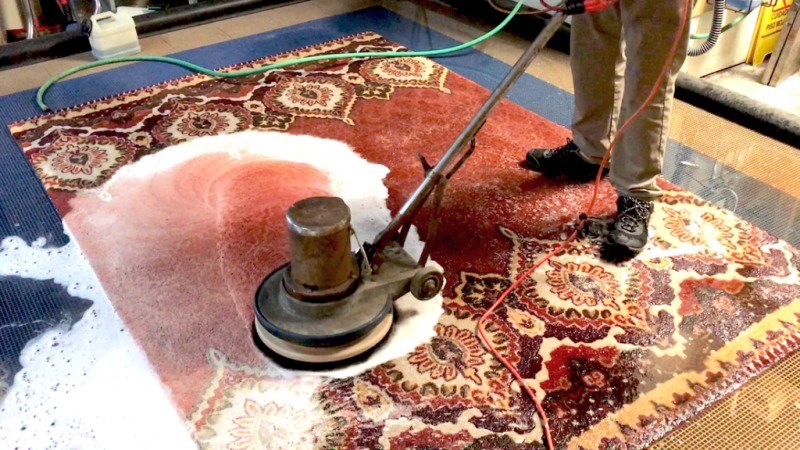 Professional rug cleaning